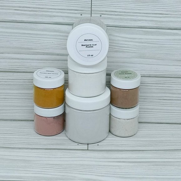 7x Organic+ Natural Clays and Powders For Soap Making + Candles + Infusions - Picture 7 of 7